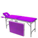 portable massage table Robusta ST, incl. head rest + arm rest, 170/210x65x70-82 cm
