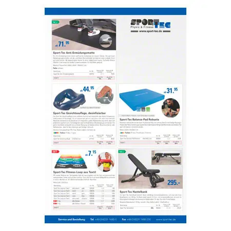 Catalogue 2025/26 Sport-Tec Physio & Fitness