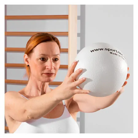 Foam ball coated, � 21 cm, white