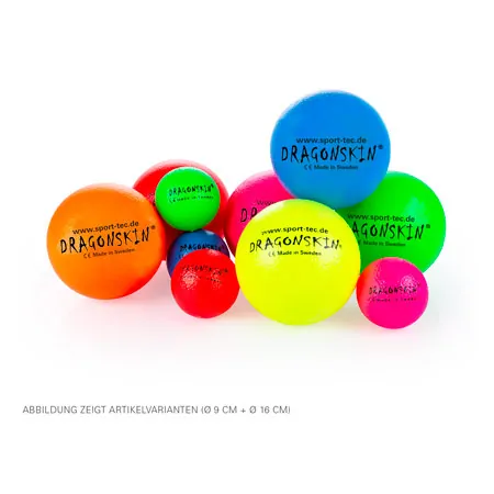 foam ball Dragonskin Neon, coated, � 21 cm