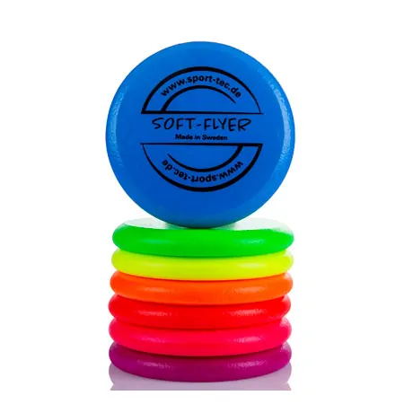 Sport-Tec Soft-Flyer throwing disc, coated