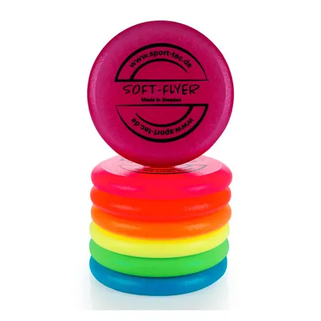 Sport-Tec Soft-Flyer throwing disc, coated