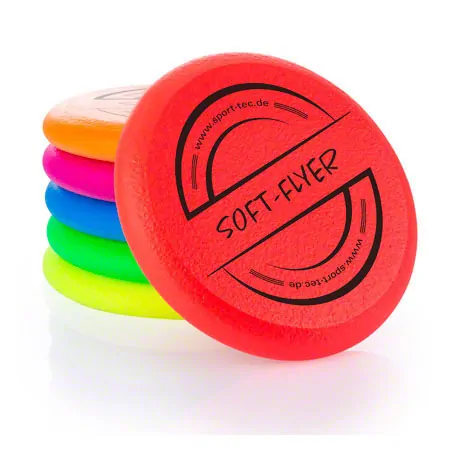 Sport-Tec Soft-Flyer throwing disc, coated