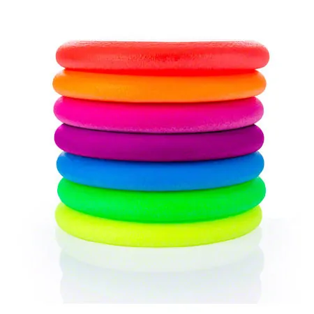 Sport-Tec Soft-Flyer clay target set, 7 pieces incl. storage bag