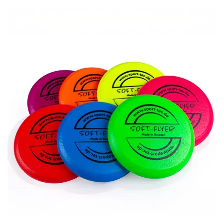 Sport-Tec Soft-Flyer clay target set, 7 pieces incl. storage bag