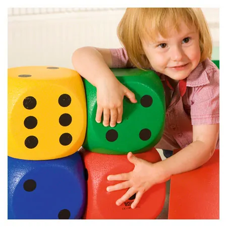 VOLLEY foam cubes uncoated, 30x30x30 cm