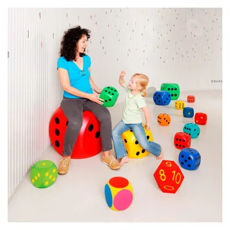 VOLLEY foam cubes uncoated, 30x30x30 cm