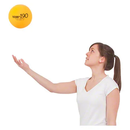 VOLLEY foam ball uncoated,  19 cm, yellow