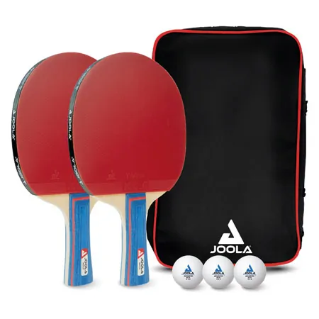 JOOLA table tennis set DUO, 2 TT bats + 3 TT balls