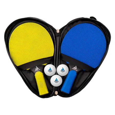 JOOLA table tennis set VIVID OUTDOOR, 2 TT bats + 3 TT balls