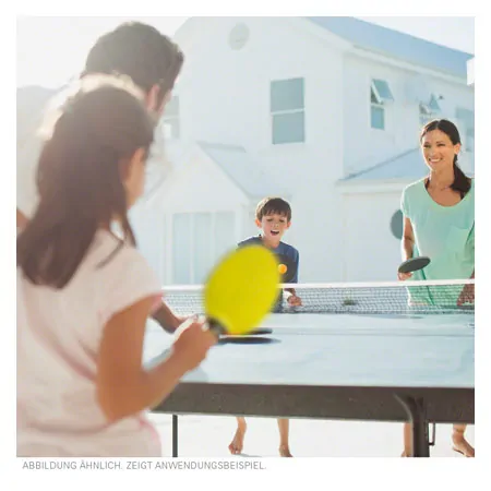 JOOLA table tennis set VIVID OUTDOOR, 2 TT bats + 3 TT balls