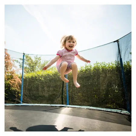 Garden trampoline fun 30 set, trampoline  3 m incl. safety net