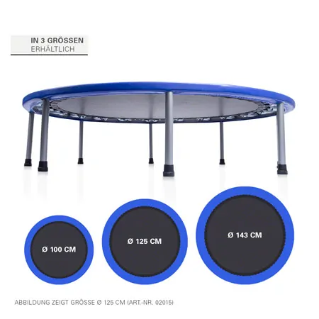 Fitness trampoline, � 100 cm