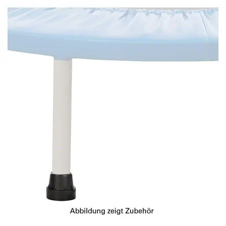 Mini trampoline foot cap made of plastic