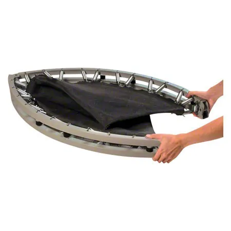 Trampoline,  100 cm, foldable, incl. DVD, 60 min.