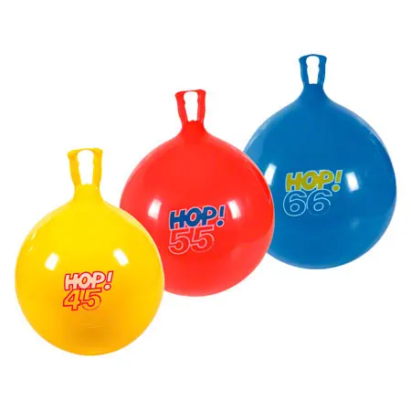 Jumping ball,  45 cm, yellow