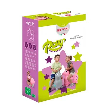 GYMNIC bouncy animal unicorn Rody Magical Unicorn