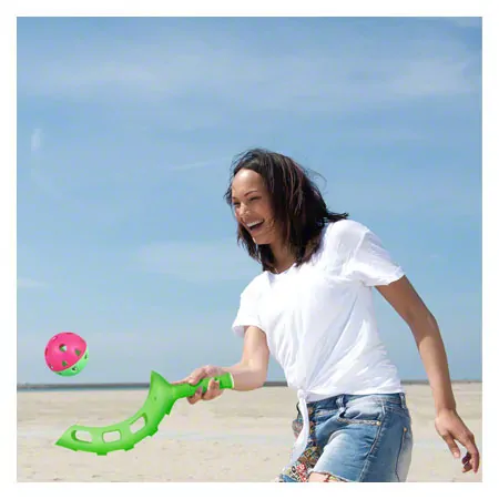 Scoop ball game skill game set