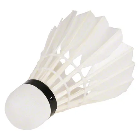 Goose feather shuttlecocks, 6 pieces