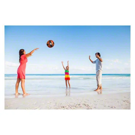 SUNFLEX big beach ball made of jersyprene,  35 cm