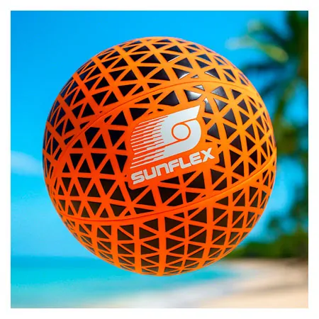 sunflex Basketball NeoGrip, Orange/black, size 5