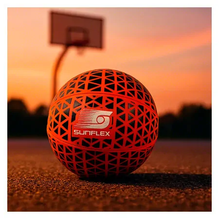 sunflex Basketball NeoGrip, Orange/black, size 5