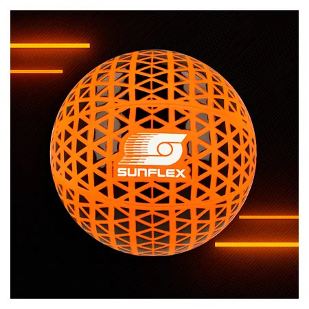 sunflex Basketball NeoGrip, Orange/black, size 5