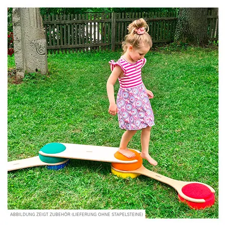 Balancing bar set for stacking blocks, 3 pcs.