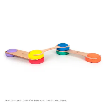 Balancing bar set for stacking blocks, 3 pcs.