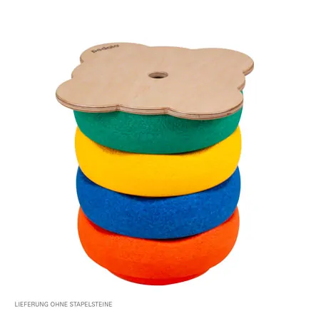 Move seat plate for stacking blocks, L x W x H 29 x 29 x 1.2 cm