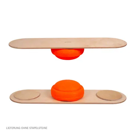 Rocking board for stacking block, L x W x H 90 x 28 x 2.2 cm