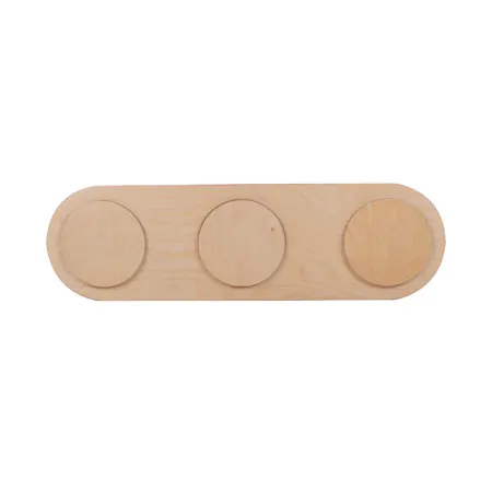 Rocking board for stacking block, L x W x H 90 x 28 x 2.2 cm