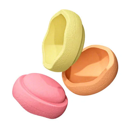 Stapelstein-set warm pastel, 3 pieces