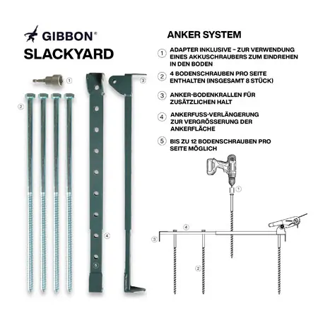GIBBON Slackyard