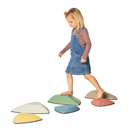 Gonge play top Mini Top, Nordic + river stones, 3x large + 3x small, Nordic, set 7 pcs.