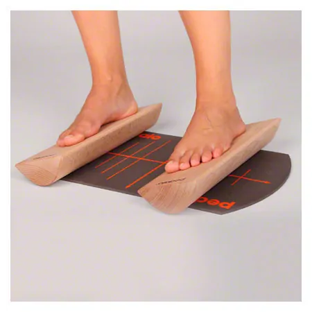 Pedalo foot and leg axis trainer foot roller, pair