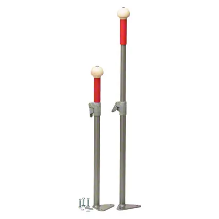 Telescopic racks for pedalo, adjustable from 62-94 cm, pair