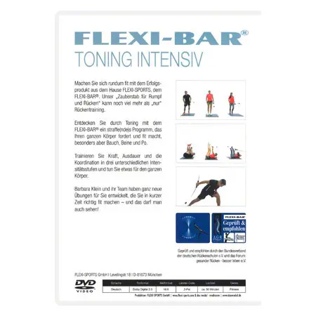 DVD Flexi-Bar Toning Intensive, 50 Min.