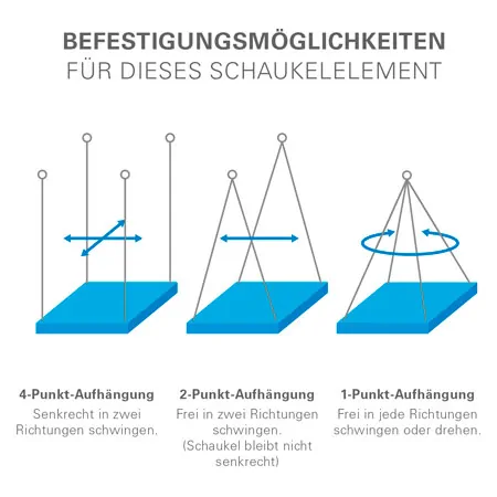Horse swing, L x W 75X32 cm
