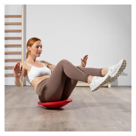 GymTop Balance disc made of plastic,  40 cm, red