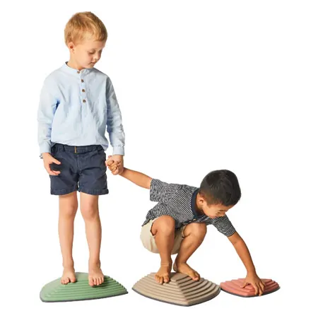 Hilltops and river stones set Nordic, 9 pcs.