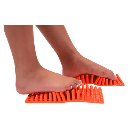 GYMNIC foot massage mat Bene-Feet Mat, 2-pcs., 23x28x4 cm