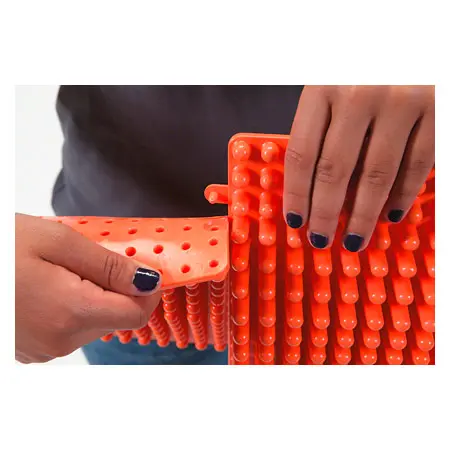GYMNIC foot massage mat Bene-Feet Mat, 2-pcs., 23x28x4 cm