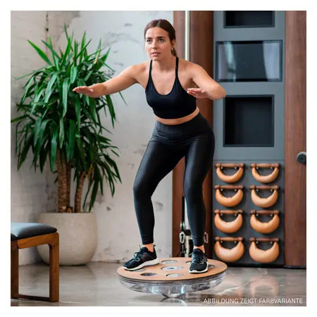 NOHrD Balance Trainer, Eau-Me Board, Cherry