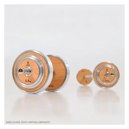 NOHrD WeightPlate Tower 2x dumbbells, 1x barbell 20x weight plates, Club-Sport