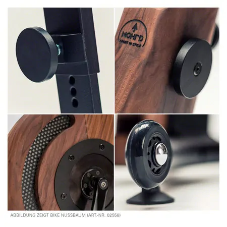 NOHrD bike ergometer shadow