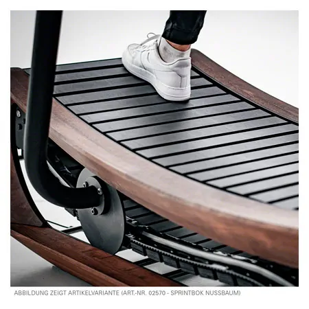 NOHrD treadmill Sprintbok, oak