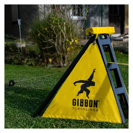 GIBBON Independence Kit Classic, Slackline-Garden-Set, 6-pcs