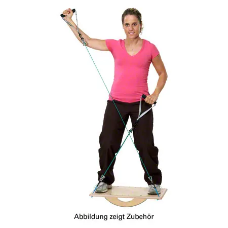 Rocker board small, LxWxH 60x35x9.5 cm