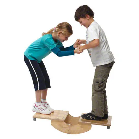 Reha rocker board, LxWxH 60x85x15 cm